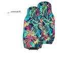 thumbnail image 6 of Tropical Plant Green Yard Car Front Seat Covers Protectors , Flowers Illustration Automotive Seat Covers for Cars Trucks Suv, 6 of 8