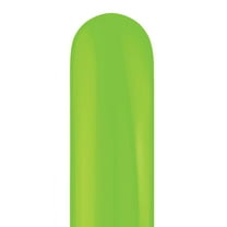 260T TUFTEX Tuftex Lime Green Latex Entertainer Balloons (50 Pack) - Party Supplies Decorations