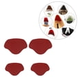 thumbnail image 5 of Shoe Heel Pad Insoles Heel Repair Sticker Insert Heel Stick Heel Blister Foot Care Heel Cushion Inserts - red, 5 of 10