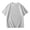 Grey, variant on THJRPQJFD Kids Baggy Shirts Toddler Summer Short Sleeve Shirt Baby Girls Solid Color Breathable Tops Teen Girls Loose Fit Solid Color Comfort T Shirts Tween Girl Clothes