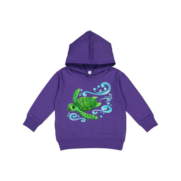 Inktastic Sea Turtle Swimming Toddler Hoodie