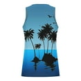 thumbnail image 5 of BiZtdJrK Mens Graphic Tank Tops Summer Sleeveless Muscle Fit Shirts Beach Hawaiian Palm Tree Gym Workout Tanks Multicolor XXXL, 5 of 6