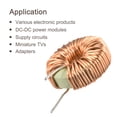 thumbnail image 4 of Toroid Inductance Copper Coil Magnetic Inductor 220uH 5A for DIY Pack of 1, 4 of 4