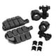 thumbnail image 1 of Kenally Pedal trasero para motocicleta, ángulo ajustable, plegable, extraíble, reemplazo de pedales de motocicleta, componentes para exteriores, Vehículos, repuestos y accesorios Mis Negro Kenally VI002316-01, 1 of 6