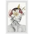 thumbnail image 2 of Parvez Taj "Classical Bloom" Framed Painting Art Print, 16.00" x 1.50", 2 of 6