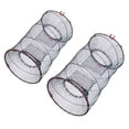 thumbnail image 3 of 2Pcs Professional Crawfish Traps Multi-function Lobster Traps Convenient Bait Traps, 3 of 8