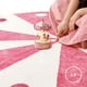 thumbnail image 3 of Alfombra Redonda Jinchan Carrusel Fucsia 150 cm Lavable para Niños, 3 of 9