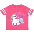 thumbnail image 3 of Inktastic Lil Sis Unicorn- Little Sister Girls Toddler T-Shirt, 3 of 5