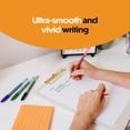 thumbnail image 3 of BIC Cristal Gel Pens Medium Point (0.7 mm) Ultra Smooth Long Lasting Writing, Assorted Color Gel Pens, 12-Count (Color	black, blue, red, and green,  Ink Color	Multicolor), 3 of 3