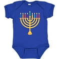thumbnail image 3 of Inktastic Hanukkah Menorah Candles Boys or Girls Baby Bodysuit, 3 of 5