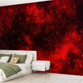 thumbnail image 2 of Peel and Stick Wallpaper Universe stars nebulae galaxy Blue dark night sky stars Artistic Modern Art Wall Mural Decor Self Adhesive and Removable 69in x 98in, 2 of 8