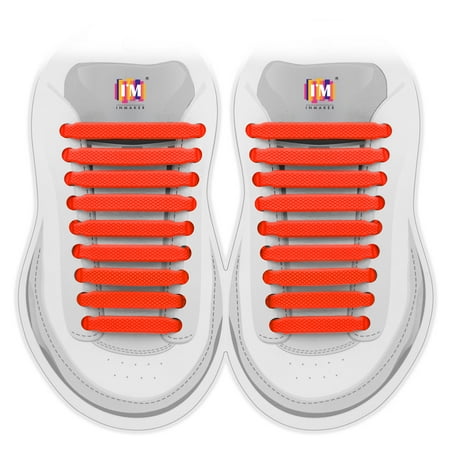

INMAKER No Tie Shoelaces for Kids and Adults Elastic Shoelaces for Sneakers