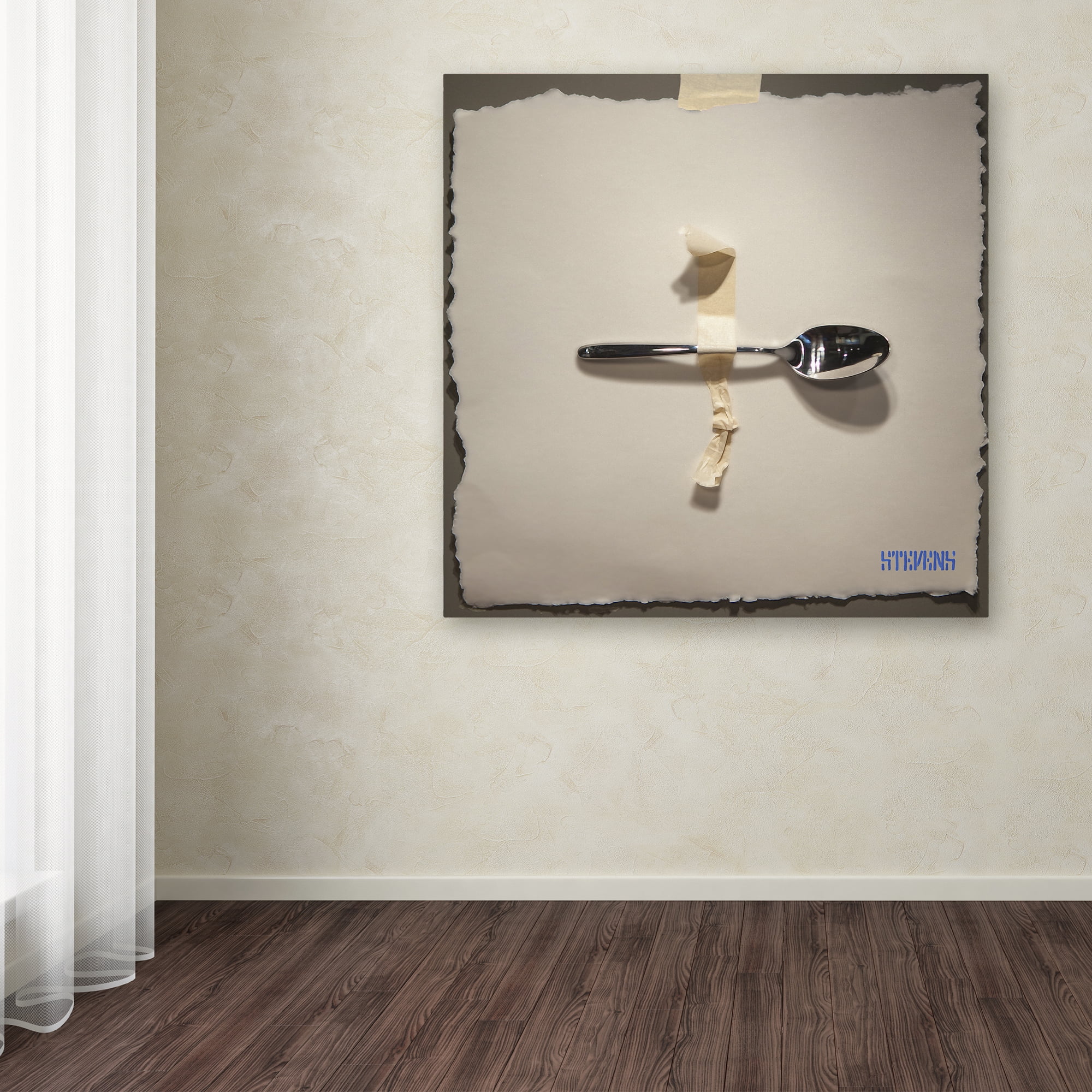 Trademark Fine Art "Spoon" Canvas Art by Roderick Stevens