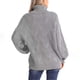 thumbnail image 4 of Suéter de cuello alto de moda para mujer, suéter de manga larga, suéter informal de cuello alto, suéter para mujer, 4 of 7