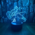 thumbnail image 1 of Lampe Illusion 3D Demon Slayer LED Anime Veilleuse Télécommande Lit Garçon, 1 of 5