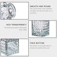 thumbnail image 2 of Set de jarrones de cristal BJONKZ Vintage para decoración de mesa para el hogar (16 unidades), 2 of 7