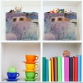 thumbnail image 7 of Painting Snow Houses Trees Storage Bins Baskets With Handles Storage Box Clothes Organizer Organization Toys, 7 of 7