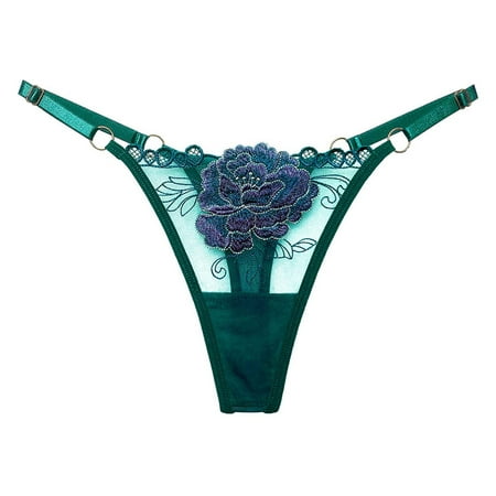 Women s Underwear High Waisted Underwear for Women Sheer Panty Seamless Thongs One Size