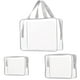 thumbnail image 1 of Kit de neceseres de viaje ROYBENS de PVC transparente, 3 unidades, 1 of 7