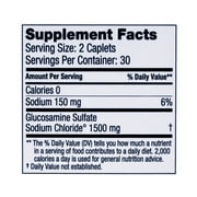 (2 pack) DONA Crystalline Glucosamine Sulfate 60 Caplets
