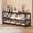Black, variant on Bxaolu 2-Tier Shoe Rack for Closet, Compact Metal Shoe Organizer Shelf for Entryway, Bedroom, Small Spaces, Stackable, 17.72 x 11.02 x 8.27 Inches, White