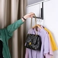 thumbnail image 4 of Retractable Clothes Rack Drying Rack Wall Mounted Foldable Indoor Coat Door Hanger Hook, 4 of 9