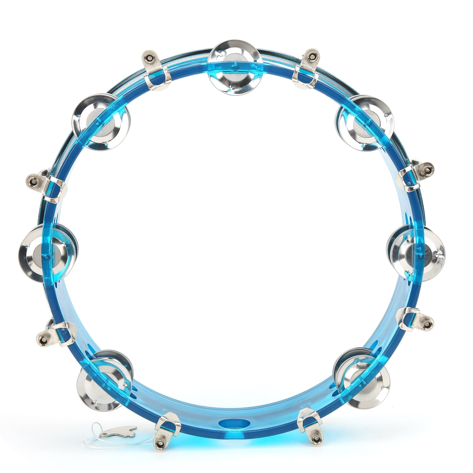 Pro Half Moon Tambourine Double Cutaway Double Cutaway Tambourine With 