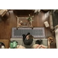 thumbnail image 4 of Gloria Non Slip Rubber Back Kitchen Rug Kitchen Runner Kitchen Mat Anti Slip Carpet (Checkered-Gray Runner (20"x59")), 4 of 6