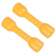 thumbnail image 4 of TAILTOSS 1Pair Plastic Dumbbells for Exercise with Closed Core Design Durable Yellow ABS, 4 of 8