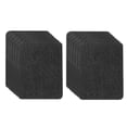 thumbnail image 1 of Uxcell Parches de Planchar de Denim 12 Piezas Parches de Tela para Reparación de Ropa de Jeans Kit de Decoración de Sombras Negro 5 x 3.7, 1 of 5