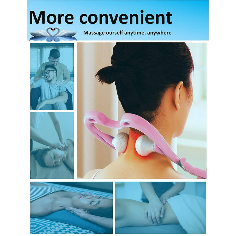 Neck Massager, Cervical Relaxer Handheld Self Muscle Massage for Neck Pain  Relief or K not Remover - Swan Shape, Light Weight & Portable,with Massage  Point for Muscle Relax 0 Popular - Fist