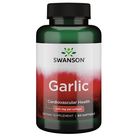 Swanson Garlic 500 mg 60 Softgels