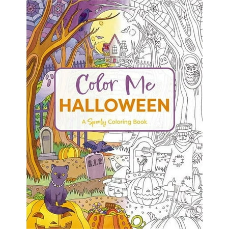 Color Me Halloween: A Spooky Coloring Book (Paperback)