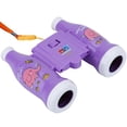 thumbnail image 1 of Binoculares VGEBY Púrpura Compactos a Prueba de Golpes de Alta Resolución para Niños y Niñas, 1 of 7