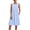 Light Blue, variant on Plus Size Cotton Linen Dresses for Women Sleeveless Smocked Midi Sundress with Pockets Loose Casual Summer Vacation Dresses
