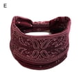 thumbnail image 2 of Meidiya Boho Flower Print Wide Bandana Knot Headbands Women Criss Cross Head Wrap Hair Band,Cotton Absorb Sweat Headband for Sports, 2 of 8