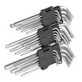 thumbnail image 2 of 9PCS Hex Key Allen Wrench Set, L Shape Metric Assortment with HEX/TORX/BALL END,Maintenance Hand Tool Kit for Furniture/DIY/BIKE Long-Hex, 2 of 6