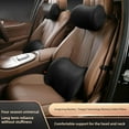 thumbnail image 4 of Daily Mix Store Comfortable Car Headrest And Lumbar Support Cushion For Office Pain Relieve - Chairs Improve Back And Posture, 4 of 9