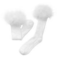 thumbnail image 2 of Chaussettes de Sport en Peluche Mode Femme Chaudes Douces Bas Moyens Chaussettes d'Hiver, 2 of 6