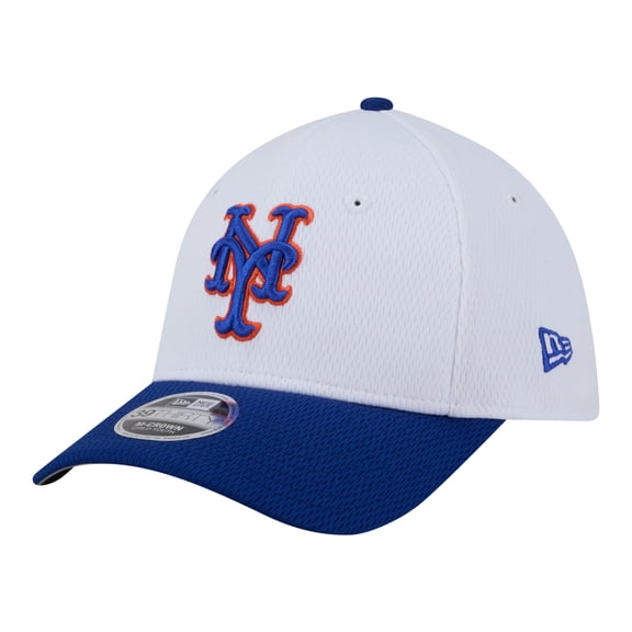 Toddler New Era White New York Mets Baseball 39THIRTY M-Crown Adjustable Hat