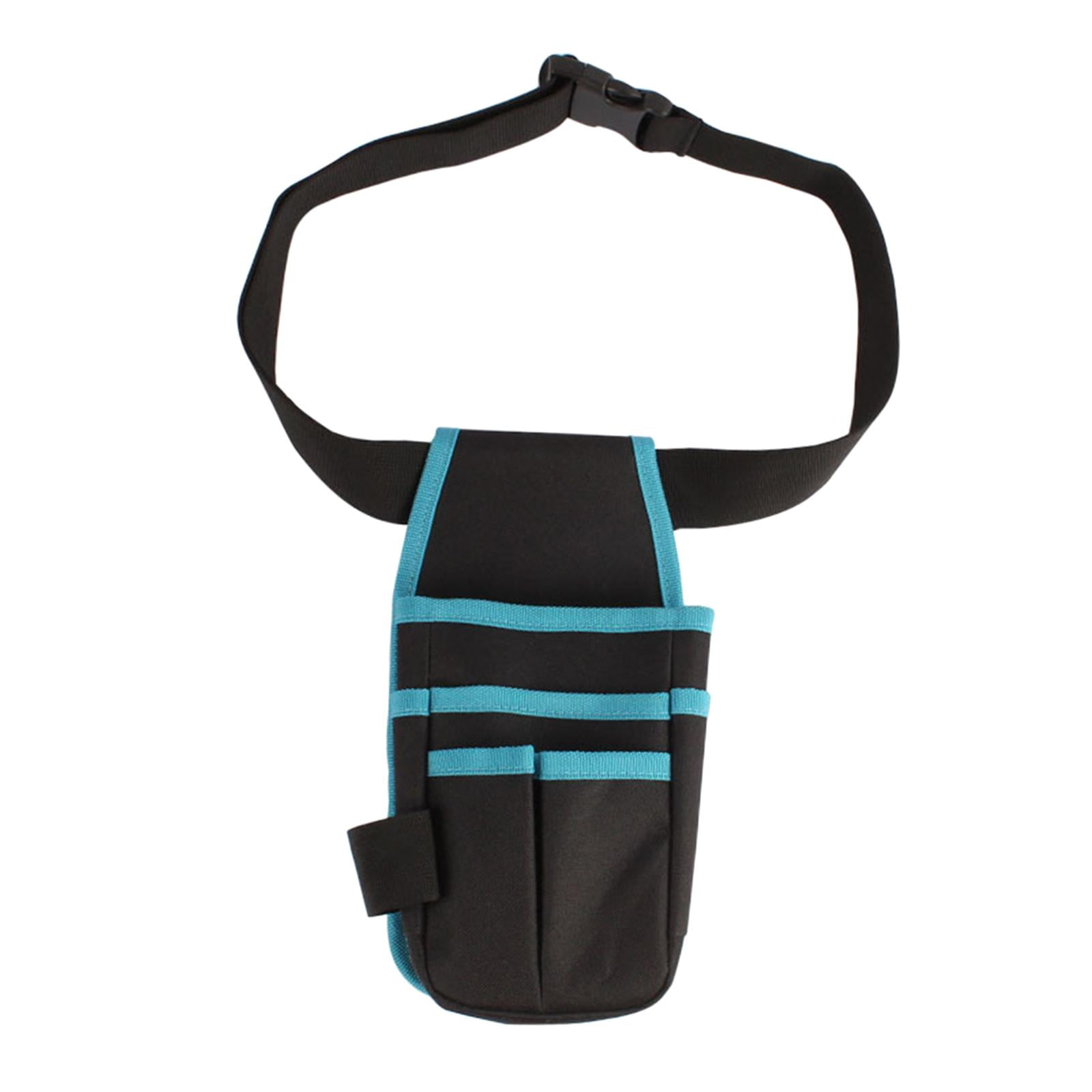 Waist Belt Tool Storage Pouch Organizer Waist Tool Bag Durable Small Tool Pouch Carpenters Tool Belt Handyman Woodworking Carpenter Home DIY with a belt