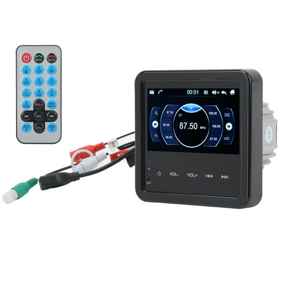Marine Steoro Radio, MP5 Player HD Película Música Sin Pérdida Música FM AM Para Yachts Boats RV Trucks