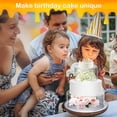thumbnail image 2 of Duety 2Pcs Acrylic Cake Stand Fillable Cake Risers Clear Cake Tier Stackable Centerpiece Cake Display Boxes Decorative Cake Display Stand for Wedding Birthday Party, 2 of 9