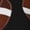 3 Black, variant on Rateoe Brown Football On Black Pattern Quarter Crew Socks,Toe Seamed Ankle Socks,Cotton Cushioned Breathable Athletic Crew Sports Socks