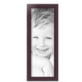 thumbnail image 2 of ArtToFrames 7" x 20" Cherry Picture Frame, 7x20 inch Red Wood Poster Frame (WOM-4095), Pack, 2 of 8