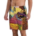 thumbnail image 2 of Naloa Beautiful African Woman Men's Beach Shorts, Surfing shorts, Swim trunks, Quick Dry Swim Trunks for Surfing Beach Fun - Large, 2 of 9