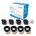 thumbnail image 2 of Kit Cámaras de Seguridad de 4 Cámaras HD 720p Bala color Blanco Metálicas, 2 of 4
