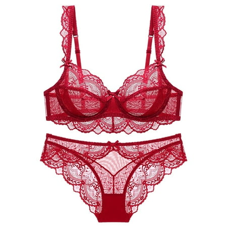 

Tawop Womens Summer Pants Summer Pants Women Solid Sexy Sports Underwear Lingerie Everyday Bras and Underpants Sets Wine 70E