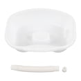thumbnail image 1 of Hair Washing Basin, Lightweight Expandable Pipe Shampoo Tray White  For Home, 1 of 8