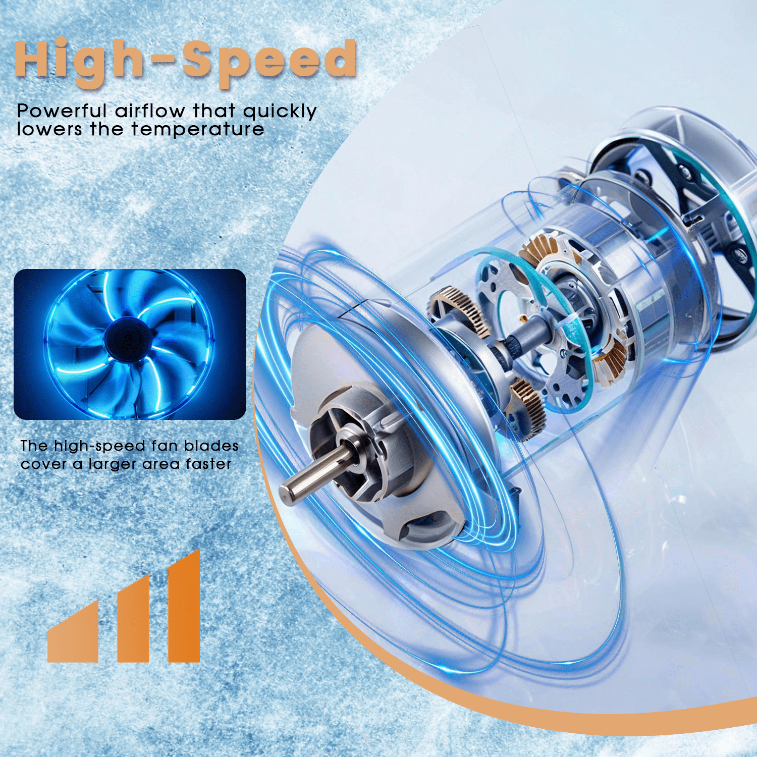 2 Pack 20" Wall Mount Fan with Remote, 3 Speeds Wall Oscillating Fan with 4800 CFM, Cooling Fan with 4 Timing, High Velocity Fans, Yellow